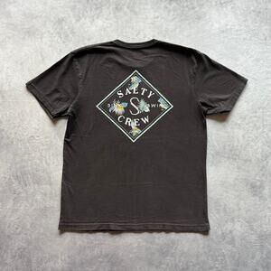 Salty crew black t shirt